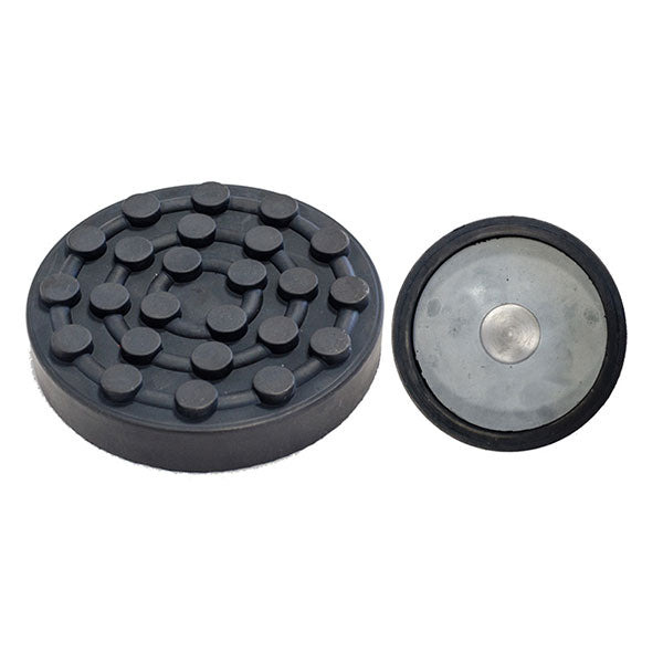 Tampone a cuffia con piastra metallica - CUF125/108M - Per sollevatori modello: RAVAGLIOLI, WERTHER Tampone a cuffia con piastra metallica - CUF125/108M - Per sollevatori modello: RAVAGLIOLI, WERTHER